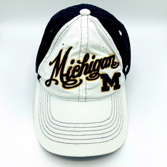 Like New Top of the World Michigan Ball Cap Michigan Wolverines, M Go Blue! - Picture 1 of 12